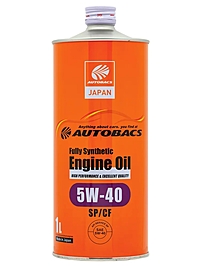 Масло Autobacs Fully Synthetic 5W-40 SP/CF 1 л A00032241