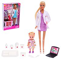 Кукла-модель Доктор с малышкой и аксессуарами в ассортименте