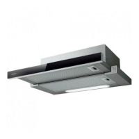 Вытяжка Jetair Orion LX/GR/F/60/VT, встраиваемая, 650 м3/ч, 3 скорости, 60 см, чёрная