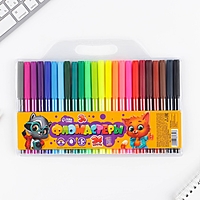 Фломастеры, 24 цвета ArtFox STUDY, вентилируемый колпачок