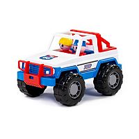 Игрушка Автомобиль-джип Сафари бело-синий