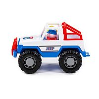 Игрушка Автомобиль-джип Сафари бело-синий