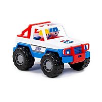 Игрушка Автомобиль-джип Сафари бело-синий