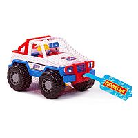 Игрушка Автомобиль-джип Сафари бело-синий