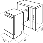 Посудомоечная машина Maunfeld MLP-08IMRO