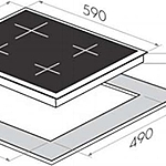 Варочная поверхность HOMSAir HGS643GS
