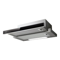 Вытяжка Jetair Betta 60/GR/BK GL, встраиваемая, 900 м3/ч, 3 скорости, серебристая