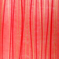 Пленка "Линии", цвет красный, 60 х 60 см