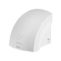 Сушилка для рук ZEIN HD224, 2 кВт, 240х240х230 мм, белый