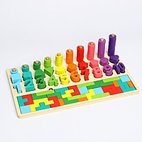 Логический центр 4 в 1 "Тетрис" 45х22,5х7 см