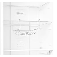 Холодильник MAUNFELD MFF186NFRR, двухкамерный, класс А+, 252 л, Full No Frost, красный