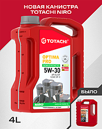 Масло Totachi Niro Optima Pro Semi-Synthetic 5W-30 4 л п/с