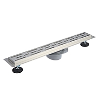 Трап Accoona AF20207-60, 600х70 мм, горизонтальный, нержавеющая сталь