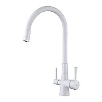 Смеситель для кухни Lemark Comfort LM3075W под фильтр белый