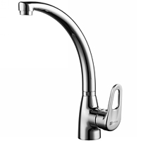 Смеситель для кухни Lemark Luna LM4155C высокий излив хром