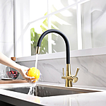 Смеситель для кухни Lemark Comfort LM3075B под фильтр бронза