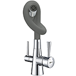 Смеситель для кухни Lemark Comfort LM3075C-Gray под фильтр