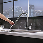 Смеситель для кухни Lemark Comfort LM3075C-Gray под фильтр