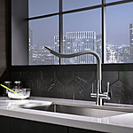 Смеситель для кухни Lemark Comfort LM3075C-Gray под фильтр