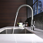 Смеситель для кухни Lemark Comfort LM3075C-Gray под фильтр