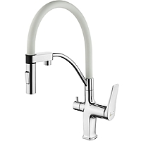 Смеситель для кухни Lemark Comfort LM3074C-White под фильтр