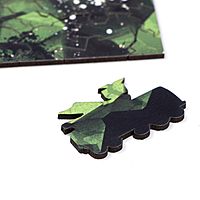 Пазл фигурный Штурмовой танк деревянный 170 элементов