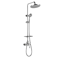 Душевая система Lemark Linara LM0460C без излива хром