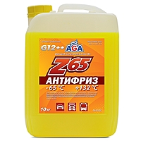 Антифриз AGA Z65 G12++ 10 кг желтый