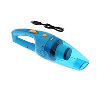 Пылесос автомобильный CARTAGE, беспроводной, 5 насадок, 140 Вт, 12 В, синий