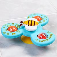 Набор игрушек для игры в ванне «Спиннер. Бабочки», 3 шт, на присоске