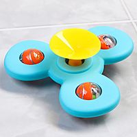 Набор игрушек для игры в ванне «Спиннер. Бабочки», 3 шт, на присоске