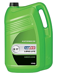 Антифриз Luxe G11 Long Life Green 10 кг зеленый