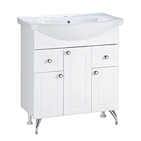 Тумба Люси 75  с раковиной Элеганс 75