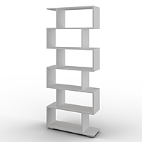 Стеллаж Найс, 730х250х1750, Белый