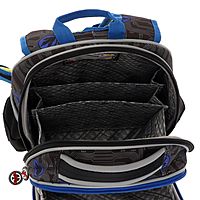 Рюкзак каркасный 35 х 28 х 15 см, Across 178, наполнение: мешок, пенал, синий ACR22-178-2