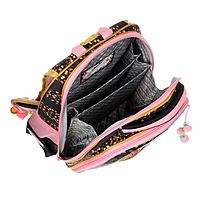 Рюкзак каркасный 35 х 28 х 15 см, Across 392, наполнение: мешок,пенал, фиолетовый/розовый ACR22-392-8