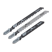 Универсальный набор пилок для лобзиков ТУНДРА, по дереву и металлу, 3 шт.