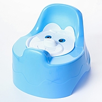 Горшок детский, с крыжкой, цвет МИКС