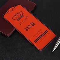 Защитное стекло 2.5D TFN для Samsung A03s, полный клей, черное