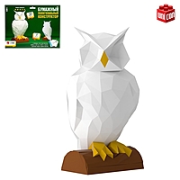 UNICON Полигональный констурктор, 11 листов, сова