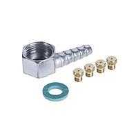 Варочная поверхность HOMSair HGE643BK, газовая, 4 конфорки, чёрная