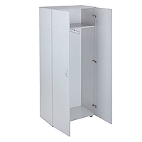 Шкаф для одежды 800х420х1880 Светло серый