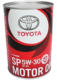 Масло моторное Toyota 5W-30 SP 1 л синт. 08880-13706