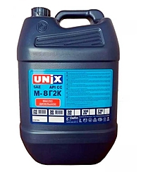 Масло моторное Unix М-8Г2К 20W-20 20 л мин.