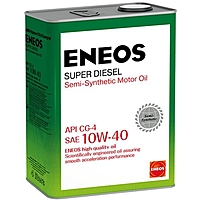 Масло моторное Eneos Super Diesel 10W-40 4 л п/синт. 