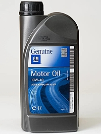 Масло моторное GM 10W-40 1 л синт. 93165213
