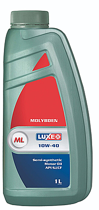 Масло моторное Luxe Molybden 10W-40 1 л п/синт.