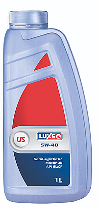 Масло моторное Luxe Polus (US) 5W-40 1 л п/синт.
