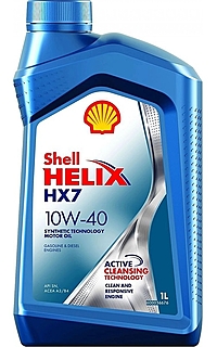 Масло моторное Shell Helix HX7 10W-40 1 л п/синт. 550051574