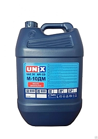 Масло моторное Unix М-10ДМ SAE 30 20 л мин.